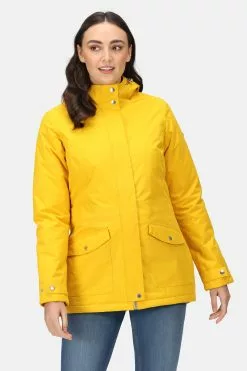 Regatta Yellow Brigida Waterproof Insulated Jacket