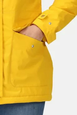 Regatta Yellow Brigida Waterproof Insulated Jacket -Regatta Shop D04473s5