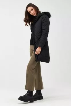 Regatta Fritha Ii Longline Insulated Black Jacket -Regatta Shop D04480s3