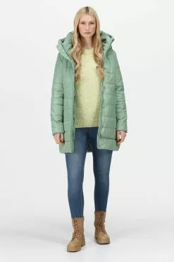 Regatta Pamelina Black Longline Insulated Jacket -Regatta Shop D04484s3