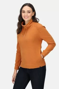 Regatta Abbilissa Slouchy Neckline Brown Fleece
