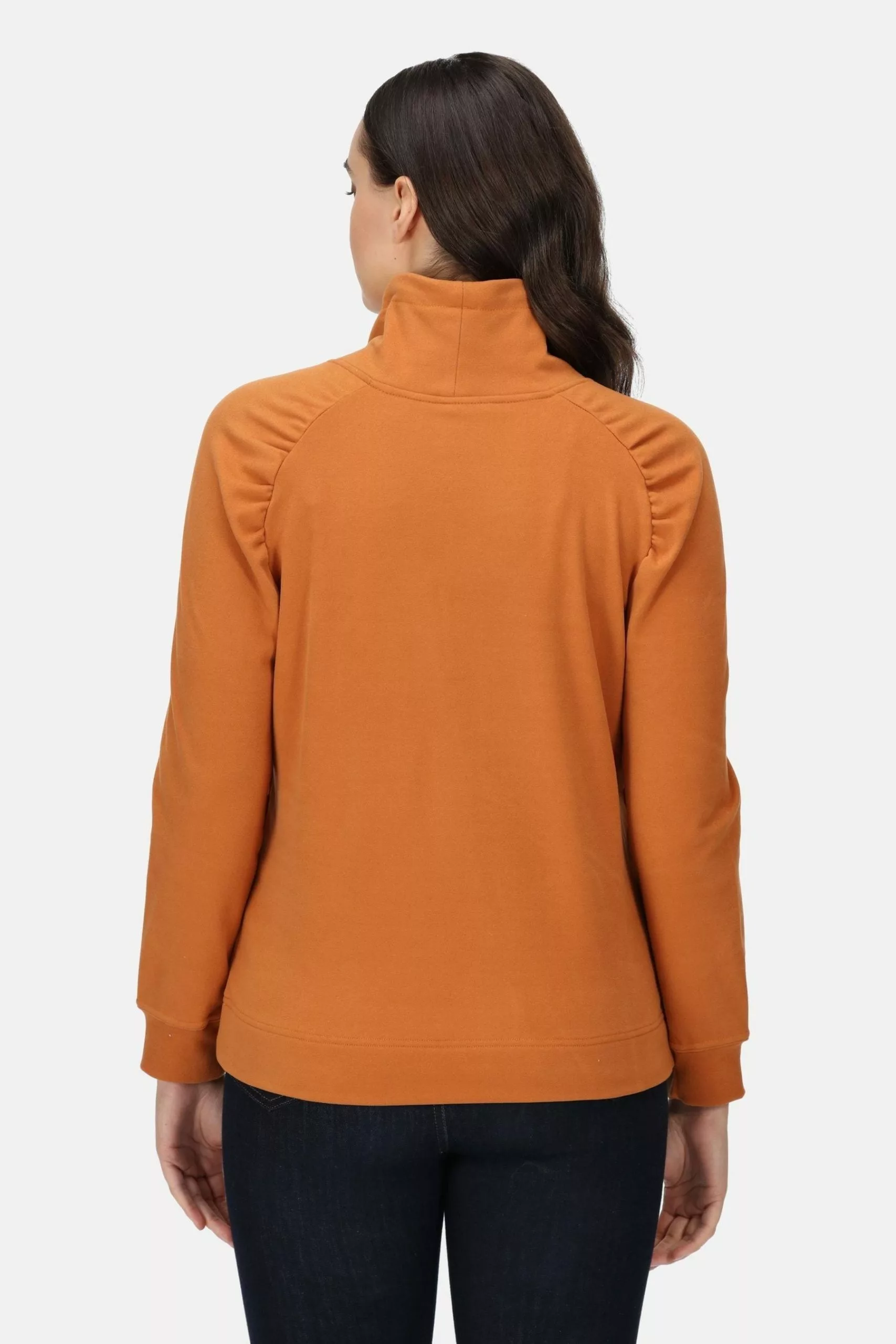 Regatta Abbilissa Slouchy Neckline Brown Fleece 4 Regatta Abbilissa Slouchy Neckline Brown Fleece - Image 2