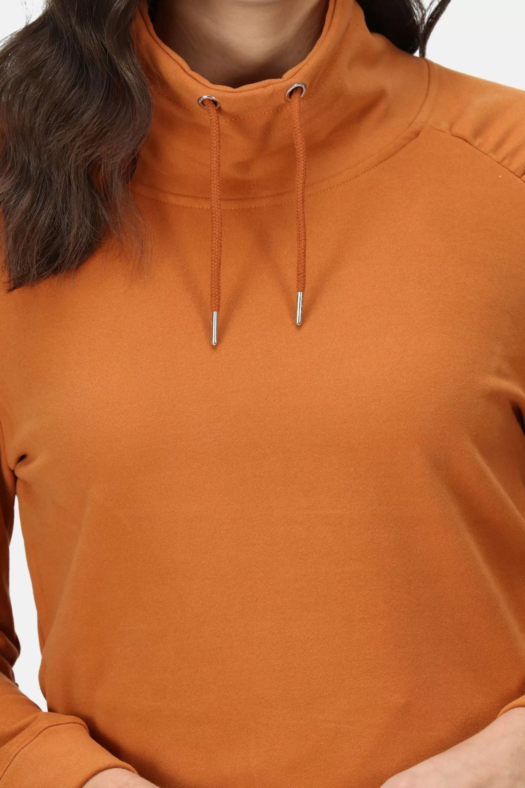 Regatta Abbilissa Slouchy Neckline Brown Fleece 6 Regatta Abbilissa Slouchy Neckline Brown Fleece - Image 4