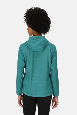 Regatta Womens Blue Montes Fleece Hoodie -Regatta Shop D04508s2