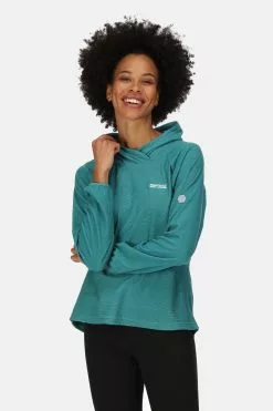 Regatta Womens Blue Montes Fleece Hoodie -Regatta Shop D04508s3
