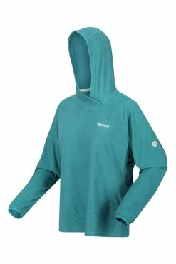 Regatta Womens Blue Montes Fleece Hoodie -Regatta Shop D04508s7