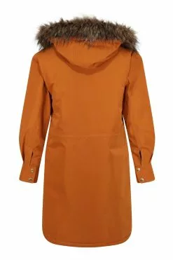 Regatta Shiloh Brown Longline Waterproof Insulated Jacket -Regatta Shop D04515s7