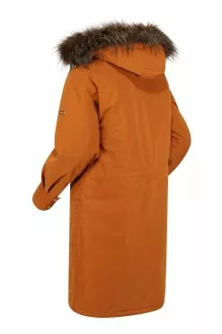 Regatta Shiloh Brown Longline Waterproof Insulated Jacket -Regatta Shop D04515s9