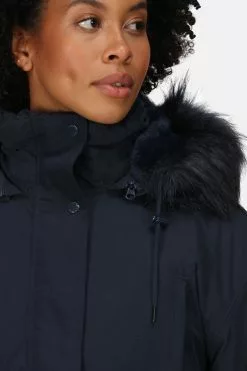 Regatta Blue Shiloh Longline Waterproof Insulated Jacket -Regatta Shop D04516s4