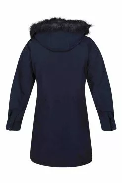 Regatta Blue Shiloh Longline Waterproof Insulated Jacket -Regatta Shop D04516s5