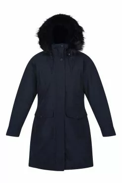 Regatta Blue Shiloh Longline Waterproof Insulated Jacket -Regatta Shop D04516s6