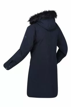 Regatta Blue Shiloh Longline Waterproof Insulated Jacket -Regatta Shop D04516s7