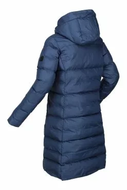Regatta Blue Pandia II Longline Insulated Padded Jacket -Regatta Shop D04517s10