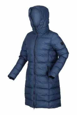 Regatta Blue Pandia II Longline Insulated Padded Jacket -Regatta Shop D04517s9
