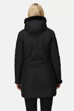 Regatta Caileigh Black Longline Reversible Insulated Jacket -Regatta Shop D04524s3