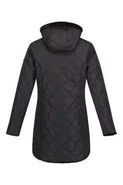 Regatta Caileigh Black Longline Reversible Insulated Jacket -Regatta Shop D04524s8