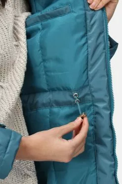 Regatta Blue Lyanna Longline Waterproof Insulated Jacket 17 Regatta Blue Lyanna Longline Waterproof Insulated Jacket -Regatta Shop D04529s6