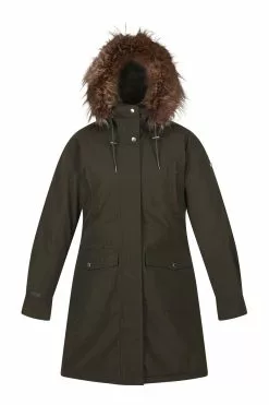 Regatta Green Shiloh Longline Waterproof Insulated Jacket 16 Regatta Green Shiloh Longline Waterproof Insulated Jacket -Regatta Shop D04530s6