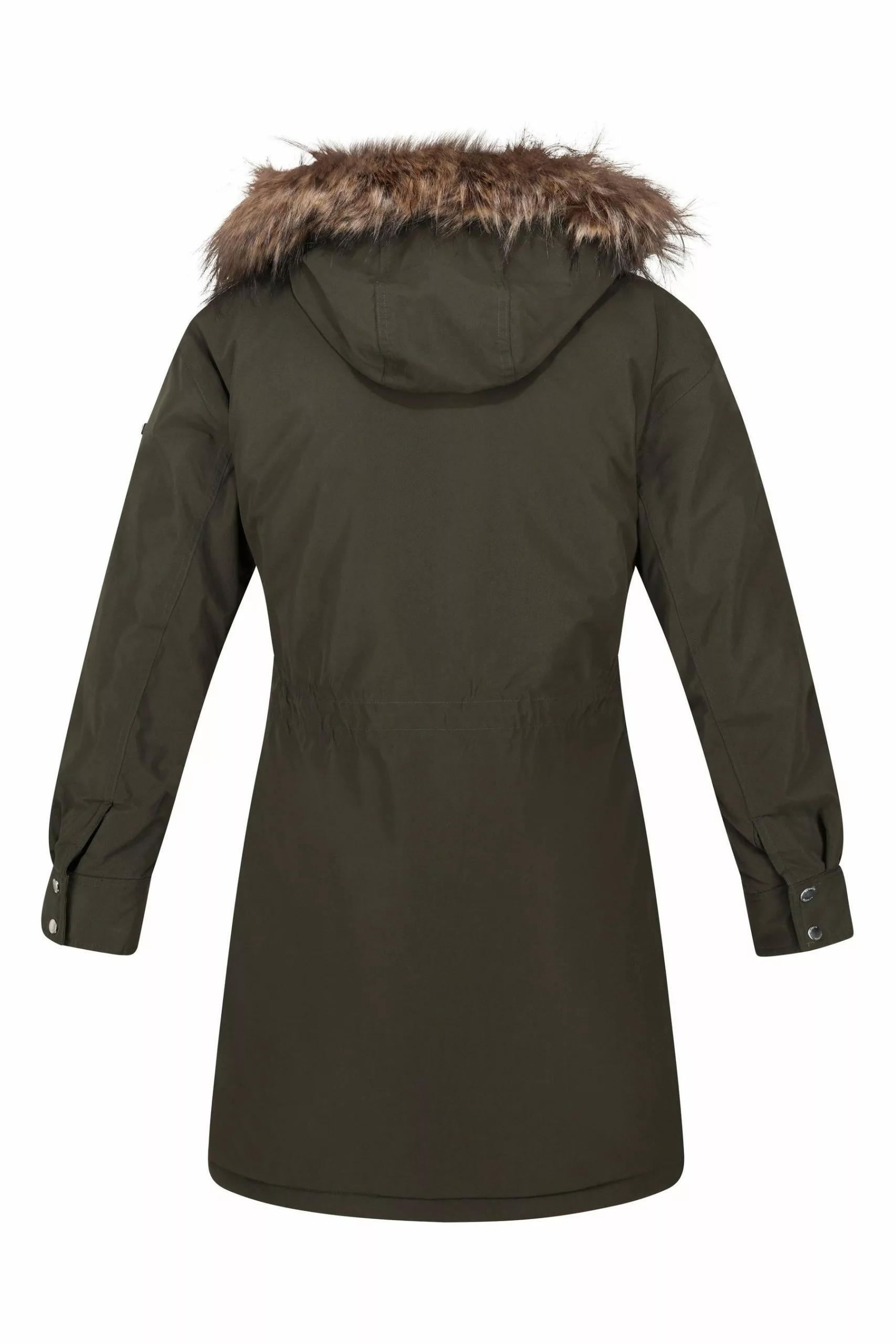 Regatta Green Shiloh Longline Waterproof Insulated Jacket 9 Regatta Green Shiloh Longline Waterproof Insulated Jacket - Image 7