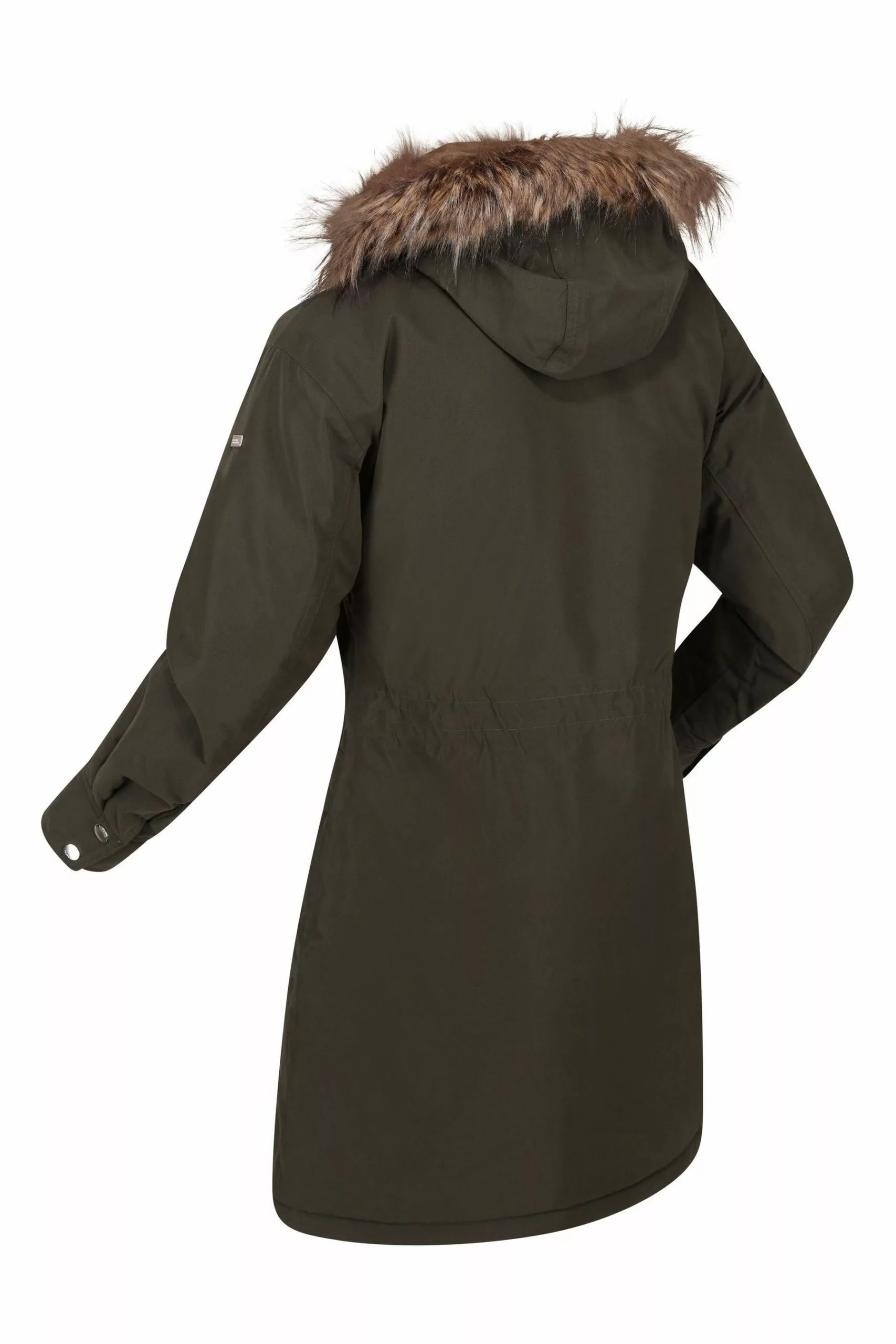 Regatta Green Shiloh Longline Waterproof Insulated Jacket 10 Regatta Green Shiloh Longline Waterproof Insulated Jacket - Image 8