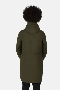 Regatta Womens Green Yewbank II Longline Waterproof Padded Jacket -Regatta Shop D04533s2