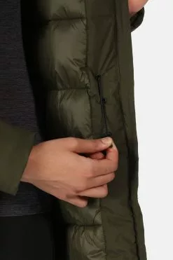 Regatta Womens Green Yewbank II Longline Waterproof Padded Jacket -Regatta Shop D04533s5