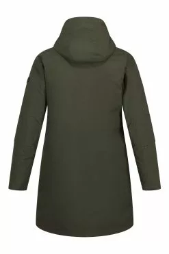 Regatta Womens Green Yewbank II Longline Waterproof Padded Jacket -Regatta Shop D04533s8