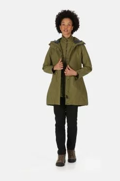 Regatta Green Denbury III Waterproof Insulated Jacket -Regatta Shop D04534s5