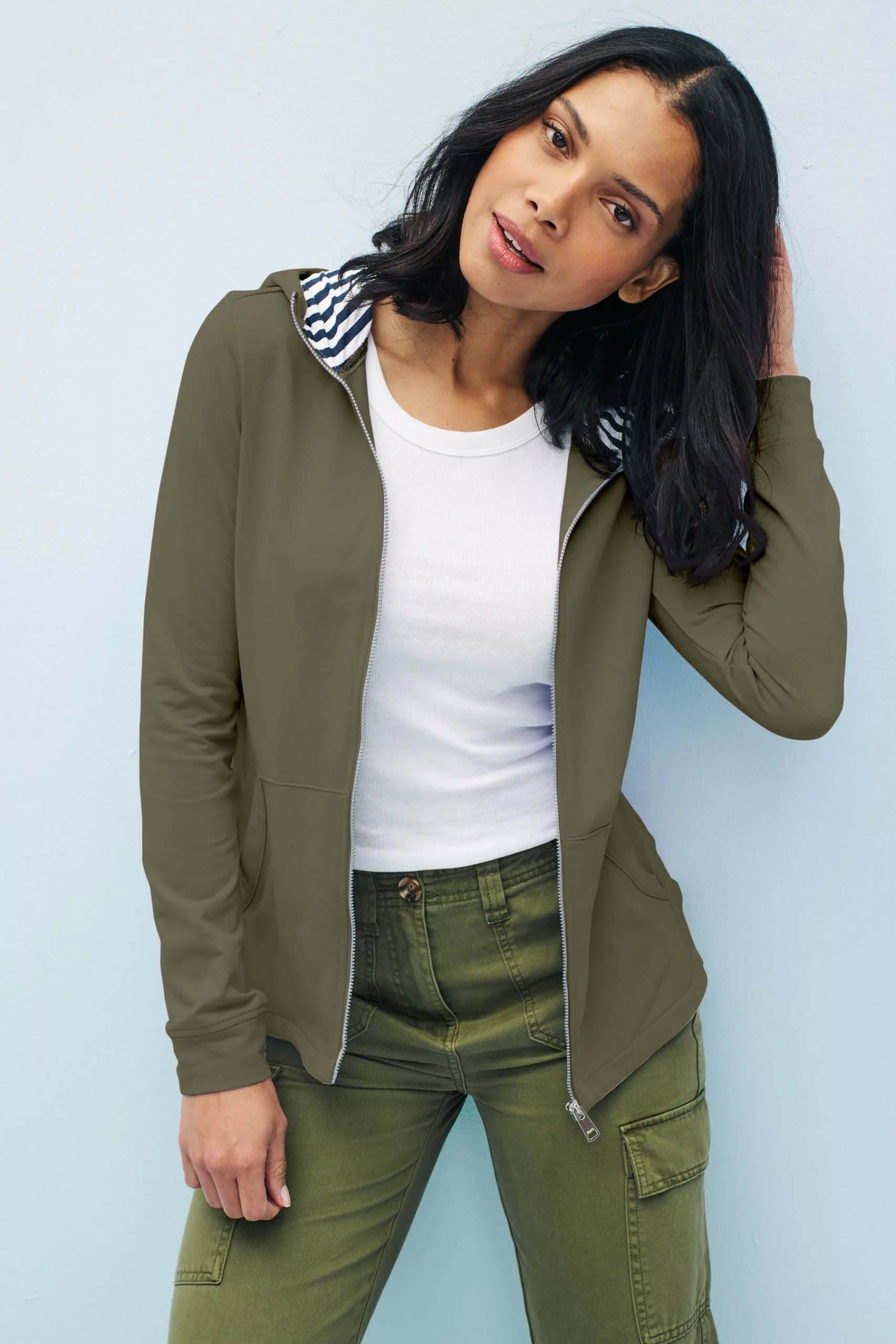 Regatta Green Bayla Full Zip Hoodie 3 Regatta Green Bayla Full Zip Hoodie