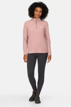 Regatta Pink Sweethart Half Zip Fleece -Regatta Shop D98574s4