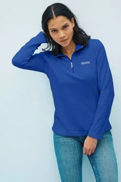 Regatta Blue Sweethart Half Zip Fleece