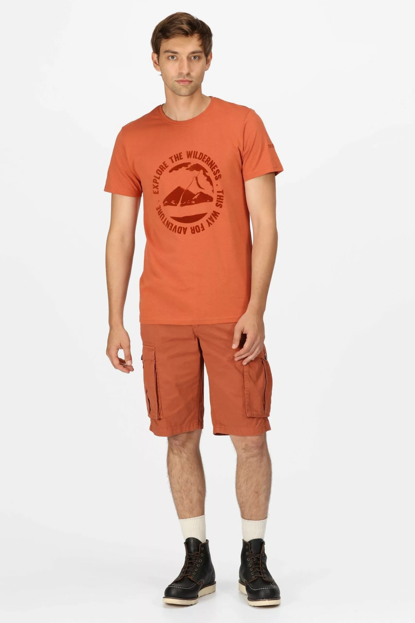 Regatta Orange Shorebay Multi Pocket Shorts 3 Regatta Orange Shorebay Multi Pocket Shorts