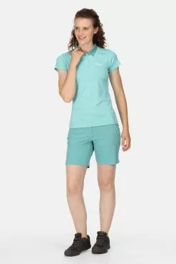 Regatta Blue Womens Maverick V Polo T-Shirt -Regatta Shop D98775s3