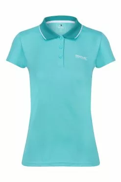 Regatta Blue Womens Maverick V Polo T-Shirt -Regatta Shop D98775s5