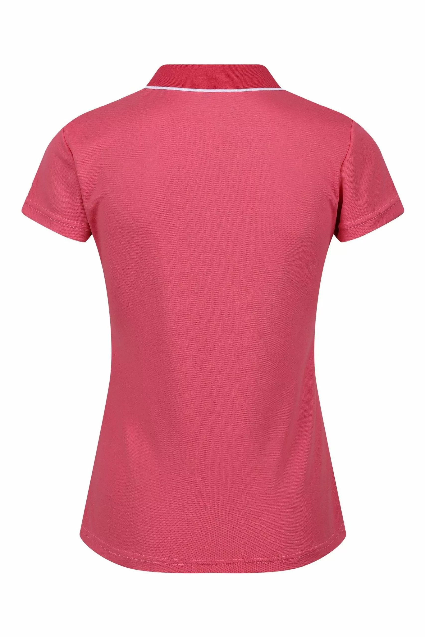 Regatta Womens Pink Maverick V Polo T-Shirt 8 Regatta Womens Pink Maverick V Polo T-Shirt - Image 6