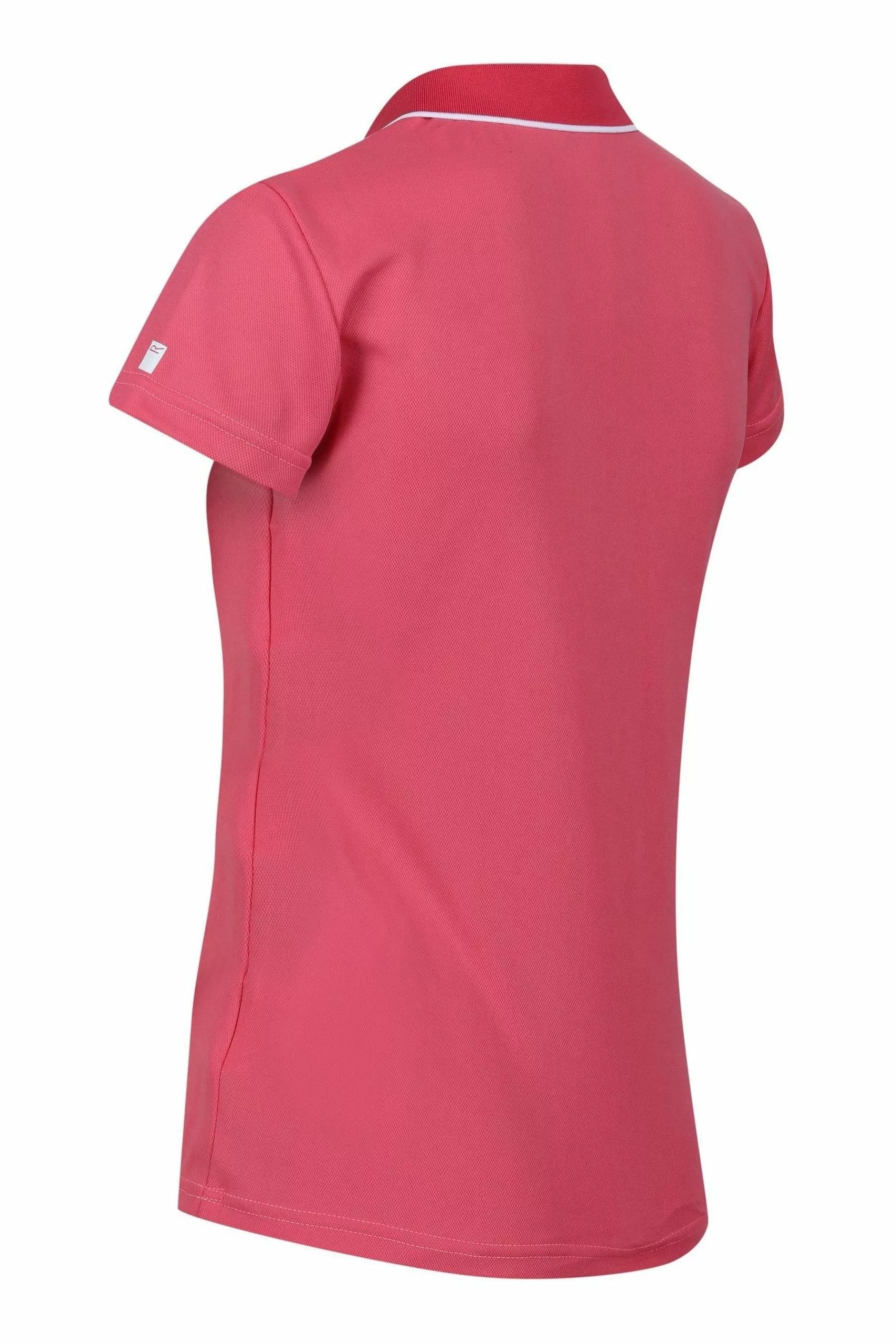 Regatta Womens Pink Maverick V Polo T-Shirt 9 Regatta Womens Pink Maverick V Polo T-Shirt - Image 7
