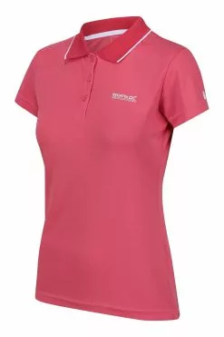 Regatta Womens Pink Maverick V Polo T-Shirt 17 Regatta Womens Pink Maverick V Polo T-Shirt -Regatta Shop D98776s8