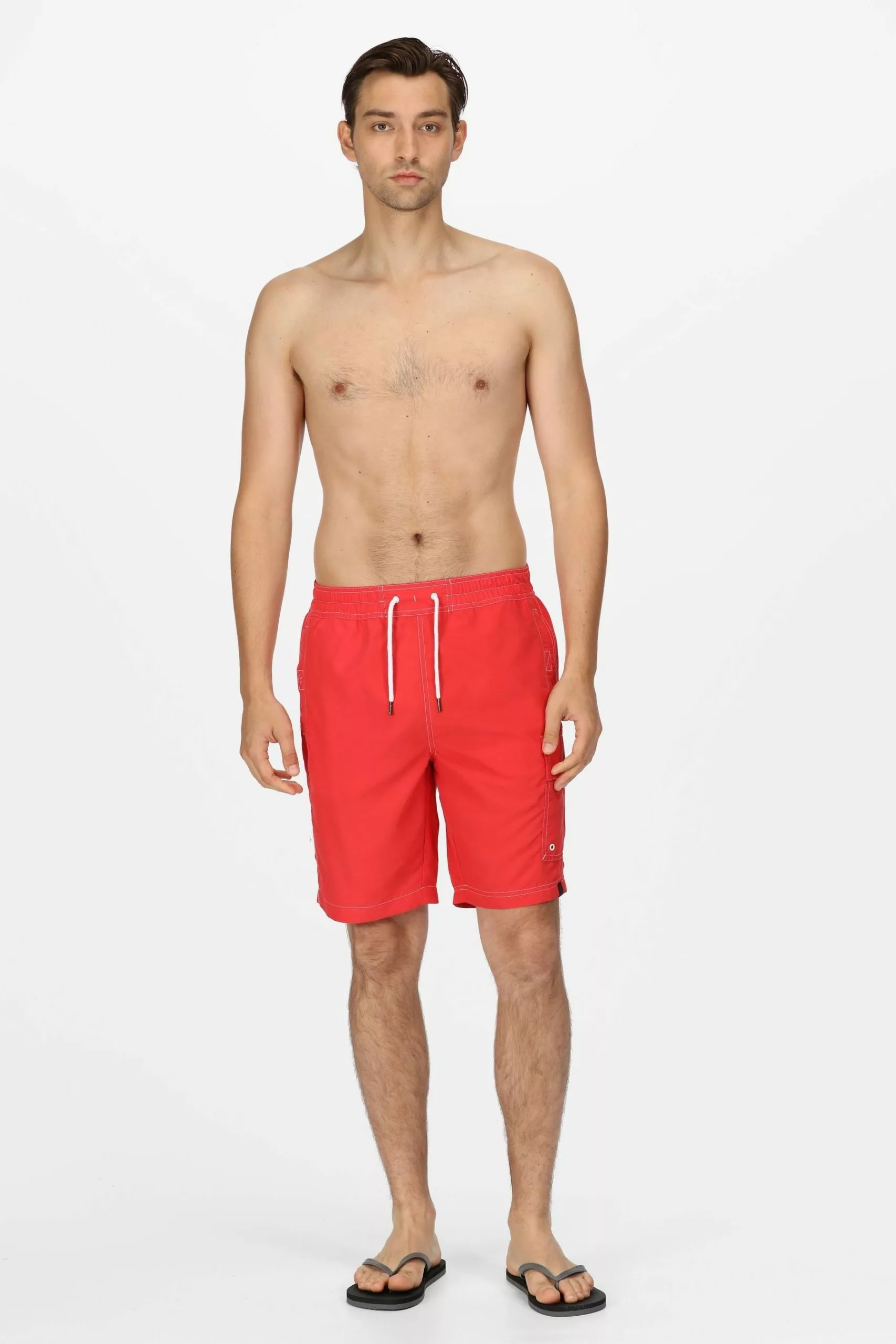 Regatta Red Hotham IV Board Swim Shorts 3 Regatta Red Hotham IV Board Swim Shorts
