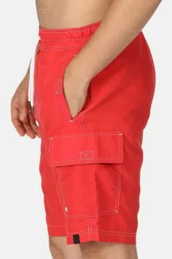 Regatta Red Hotham IV Board Swim Shorts 14 Regatta Red Hotham IV Board Swim Shorts -Regatta Shop D99226s4