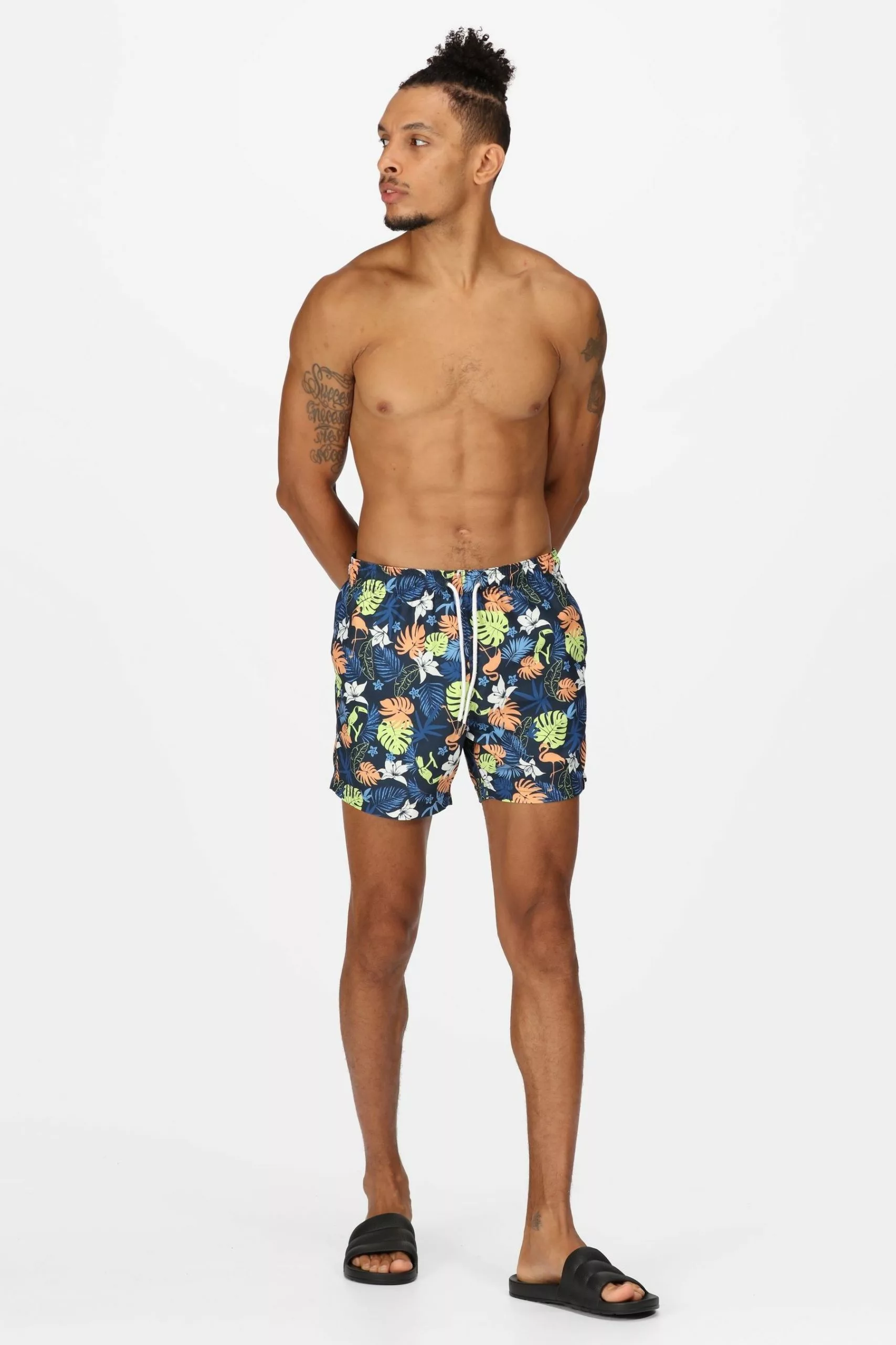 Regatta Blue Loras Swim Shorts 3 Regatta Blue Loras Swim Shorts