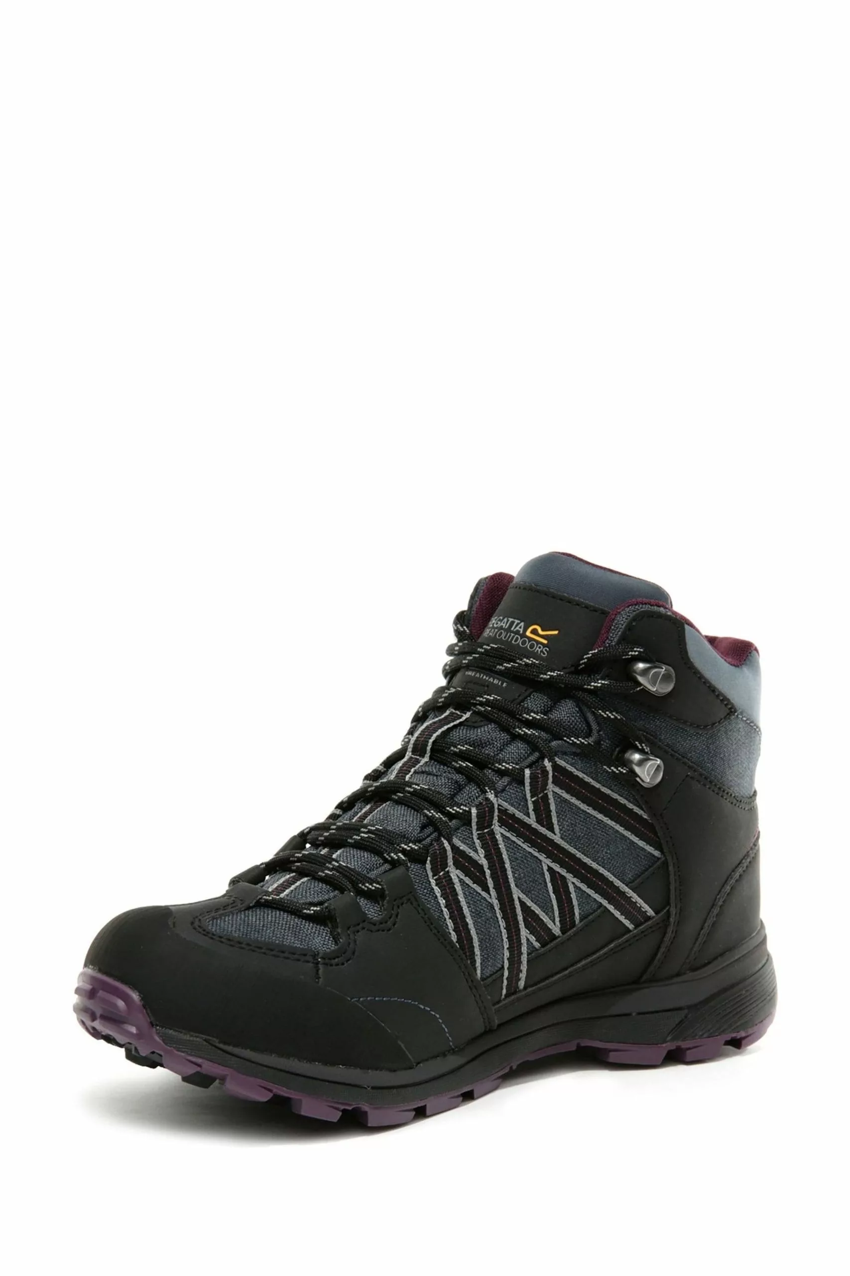 Regatta Grey Lady Samaris Mid II Walking Boots 5 Regatta Grey Lady Samaris Mid II Walking Boots - Image 3