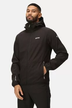 Regatta Arec III Softshell Black Jacket