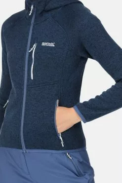 Regatta Womens Newhill Full Zip Hooded Fleece -Regatta Shop M81940s4
