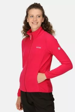 Regatta Pink Clemance III Full Zip Fleece 12 Regatta Pink Clemance III Full Zip Fleece -Regatta Shop M82073s3