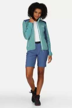 Regatta Blue Lindalla V-Neck Full Zip Fleece