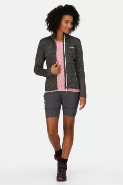 Regatta Grey Lindalla V-Neck Full Zip Fleece