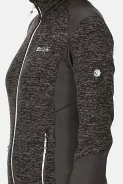 Regatta Grey Lindalla V-Neck Full Zip Fleece -Regatta Shop M82308s4