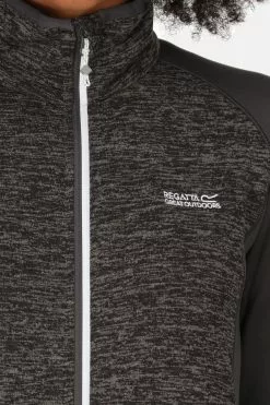 Regatta Grey Lindalla V-Neck Full Zip Fleece -Regatta Shop M82308s5