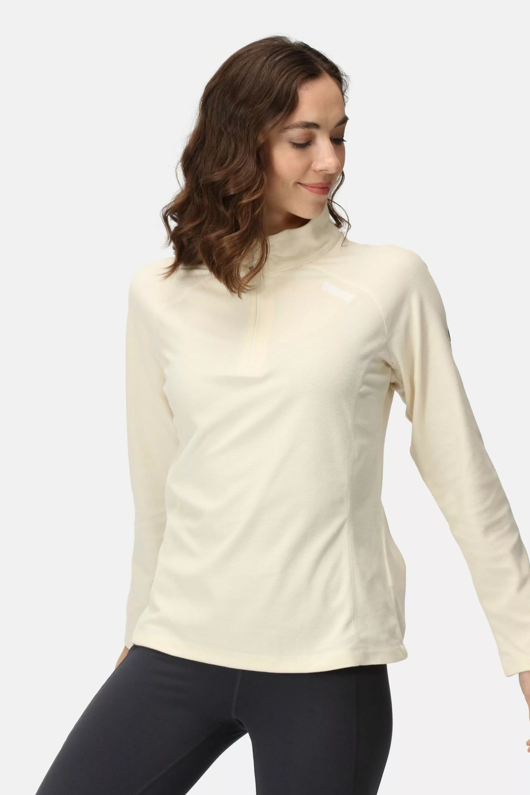 Regatta Cream Montes Half Zip Fleece 4 Regatta Cream Montes Half Zip Fleece - Image 2