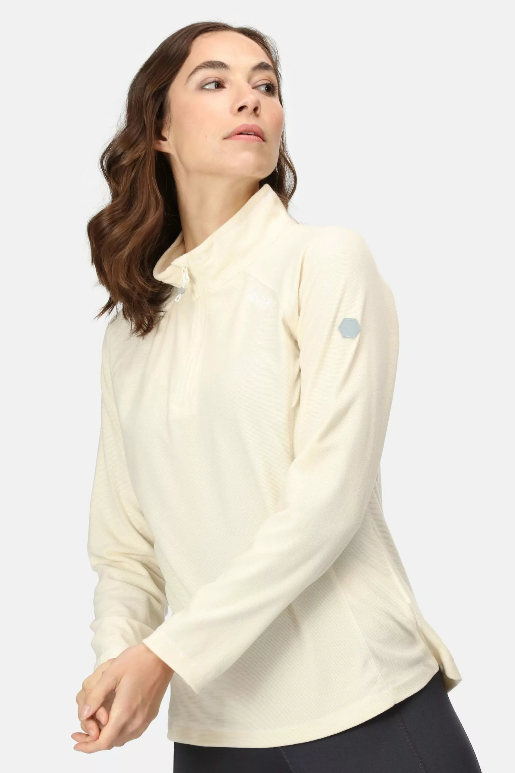 Regatta Cream Montes Half Zip Fleece 6 Regatta Cream Montes Half Zip Fleece - Image 4